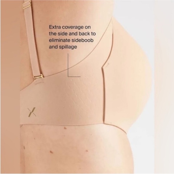 KNIX Wingwoman Contour Wireless Bra Nude. - Picture 8 of 10